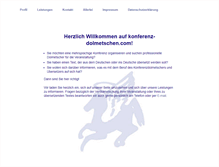Tablet Screenshot of konferenz-dolmetschen.com